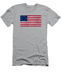 Distressed Betsy Ross Flag War Is Hell Store T-Shirt