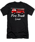 Distressed Fire Truck Lover Long Sleeve Julien T-Shirt