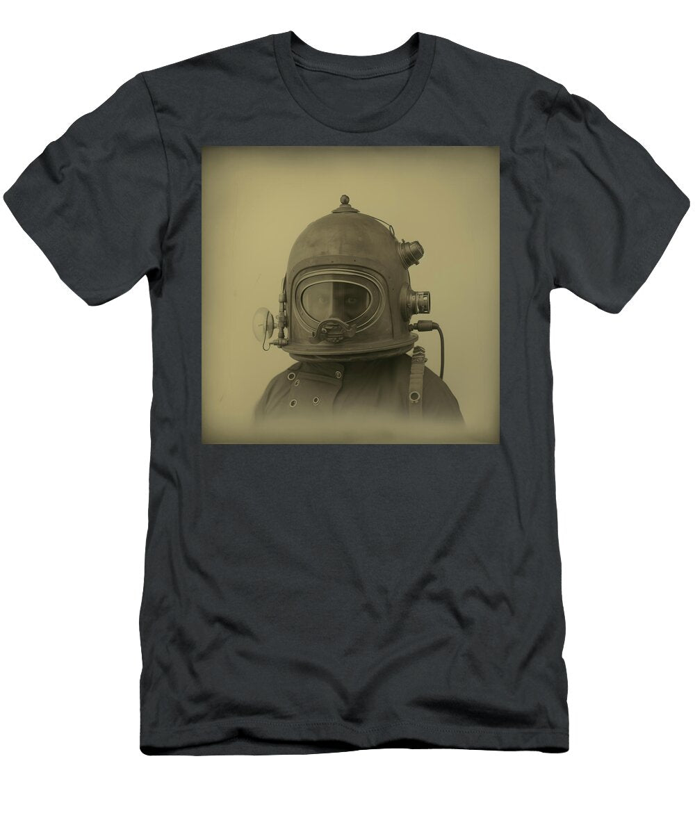Diver in a Vintage Dive Suit Yo Pedro T-Shirt