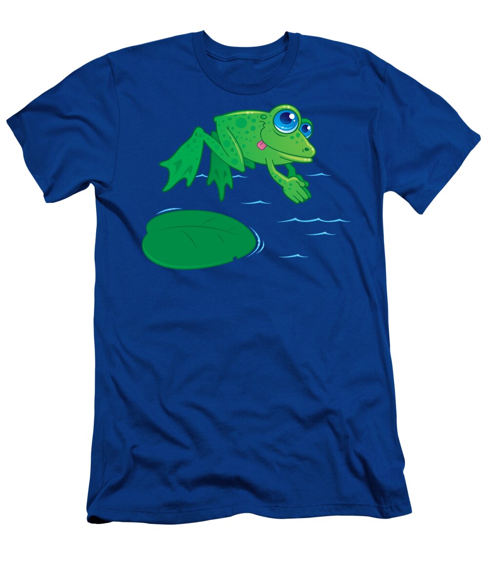 Diving Frog John Schwegel T-Shirt