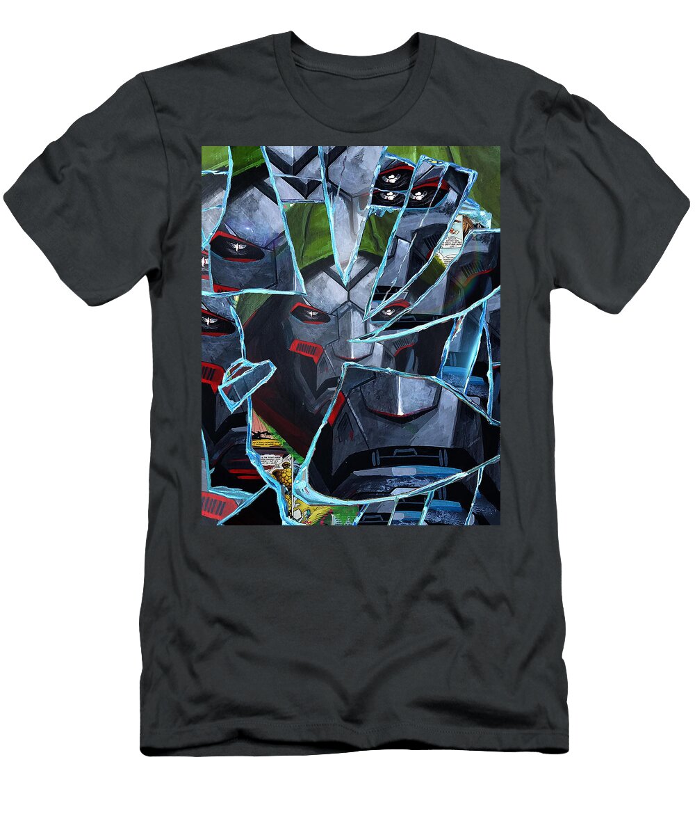 Doctor Doom Shattered Kyle Willis T-Shirt