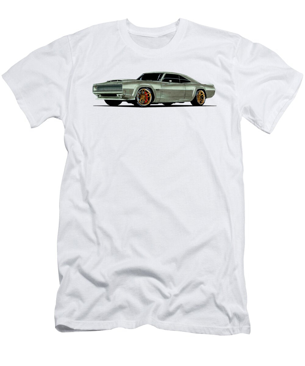 Dodge Charger 1968 Hellephant 426 Hemi Supercharged Mopar Vladislav Shapovalenko T-Shirt