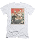Dog Cat Japanese Ramen Noodle Shiba Inu Ramen Zyneu Gangd T-Shirt