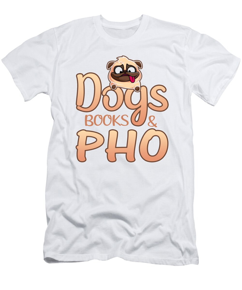 Dog Lover Gift Dogs Books and Pho Reader Gift Kanig Designs T-Shirt