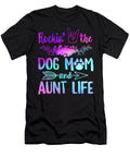Dog Mom Aunt Life Rockin the Dog Mom and Aunt Life Dog Mom Gift for Her Women Girls Birthday Mothers Day Mama Dog Paw Sifou Store T-Shirt