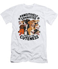 Dog Pawsitively Exhausted From All the Cuteness Studi Alex T-Shirt