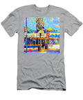 Doggie Diner in Contemporary Vibrant Happy Color Motif 20200501sq V2 Wingsdomain Art and Photography T-Shirt