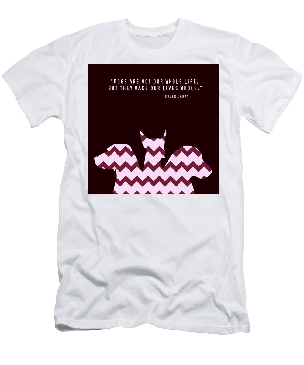 Dogs Make Our Lives Whole V2 Brandi Fitzgerald T-Shirt