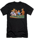 Dogs Playing Poker By Jorge Torrones After Cassius Marcellus Coolidge Ver8 Jorge Terrones T-Shirt