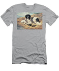 Dogs Watching Bathers John Emms T-Shirt