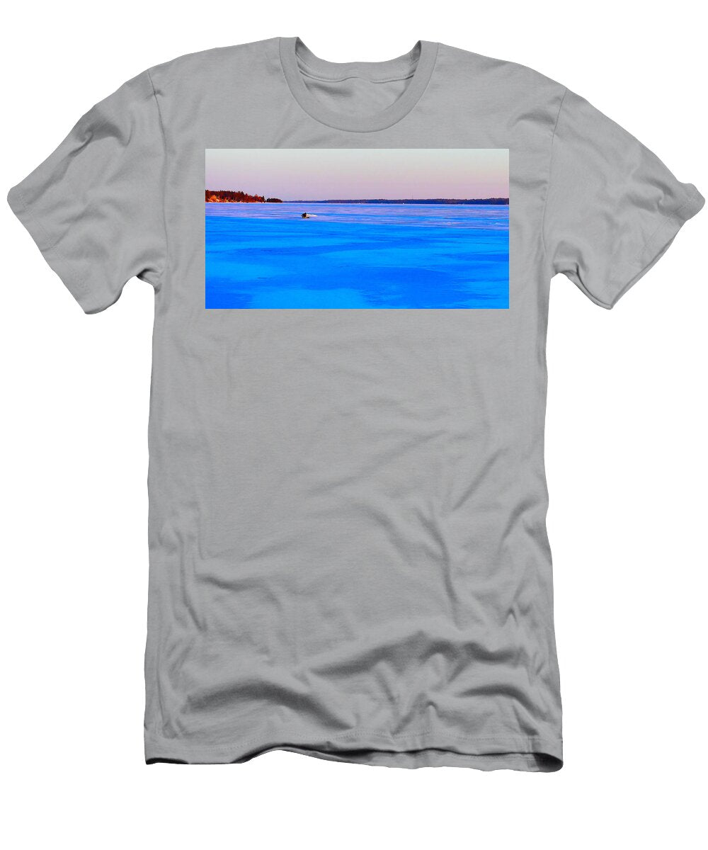 Doing Homework on the Ice 2 Lyle Crump T-Shirt