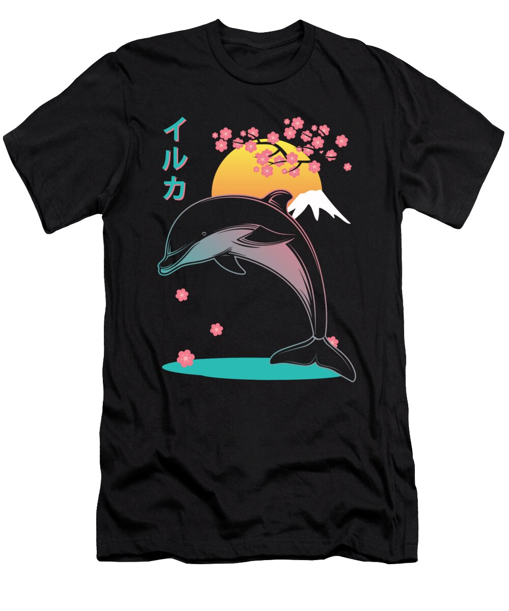 Dolphin Japan Aesthetic Manuel Schmucker T-Shirt