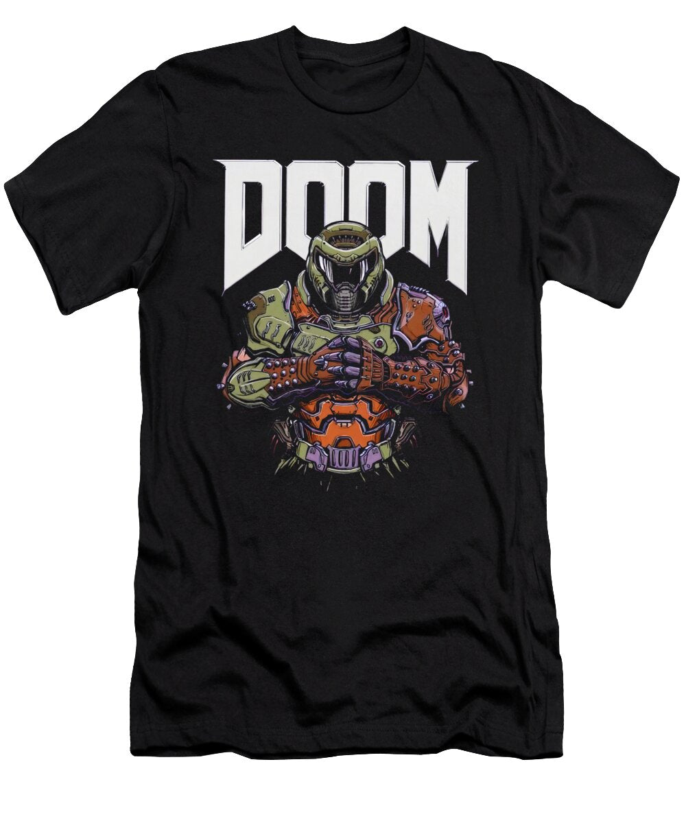 Doom Eternal Streetwear Game Slayer Skull Dinah Saleh T-Shirt