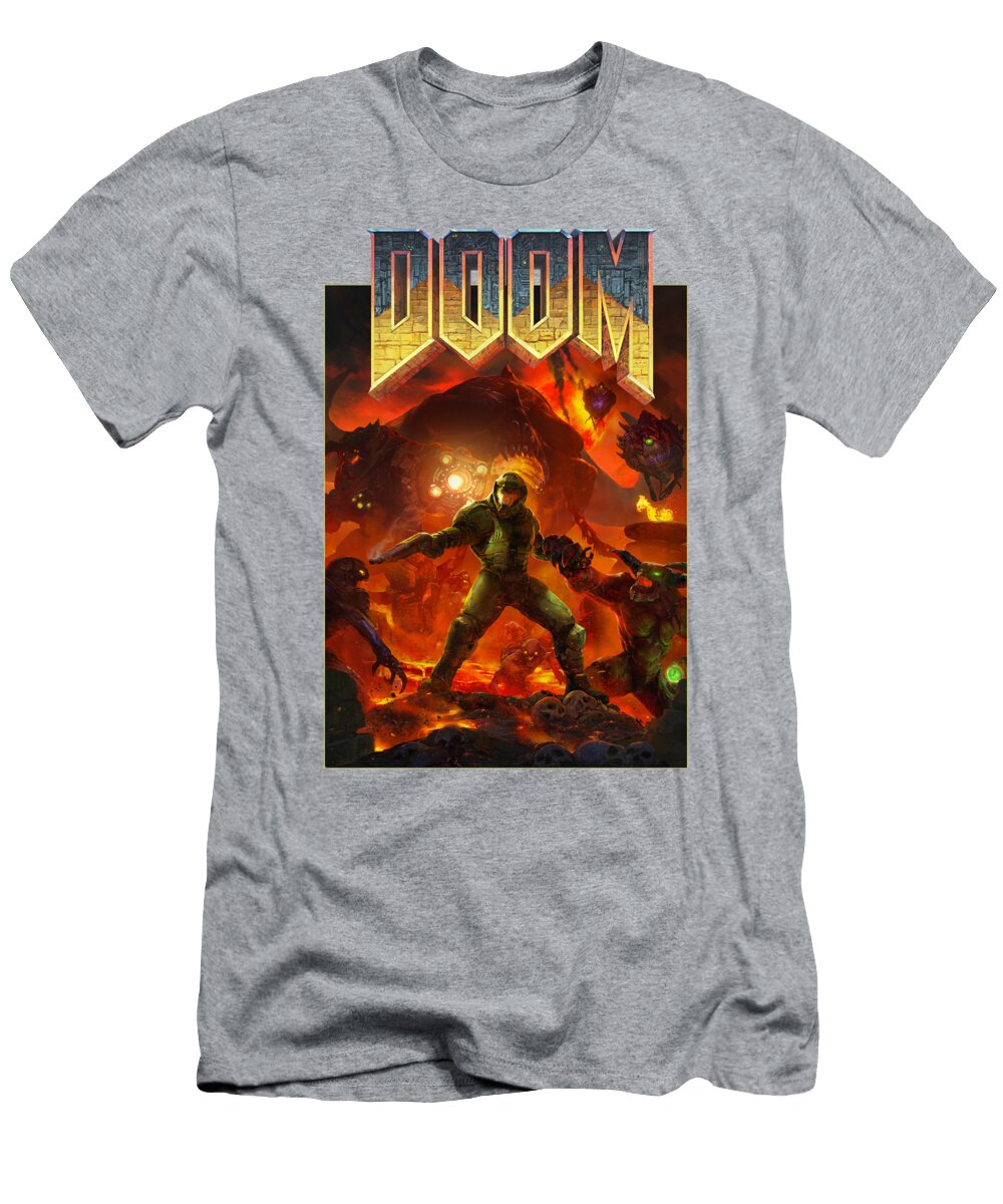 Doom Game Fight Serenity Stephenson T-Shirt