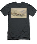 Dorf in Einer Gebirgslandschaft Thomas Ender Austrian T-Shirt