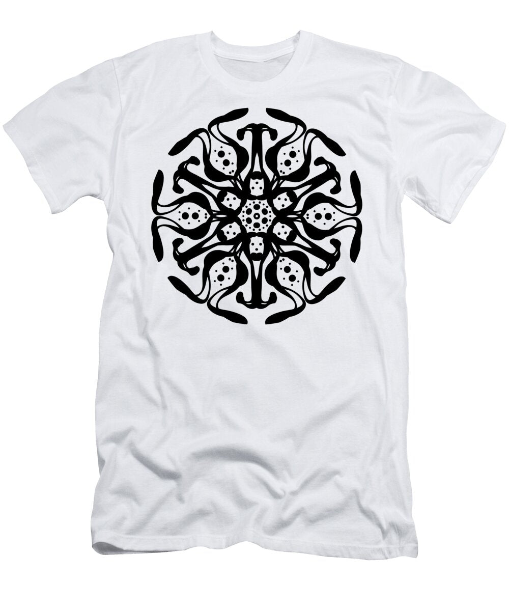Dot Blot Art Mandala Ariel Guevara T-Shirt