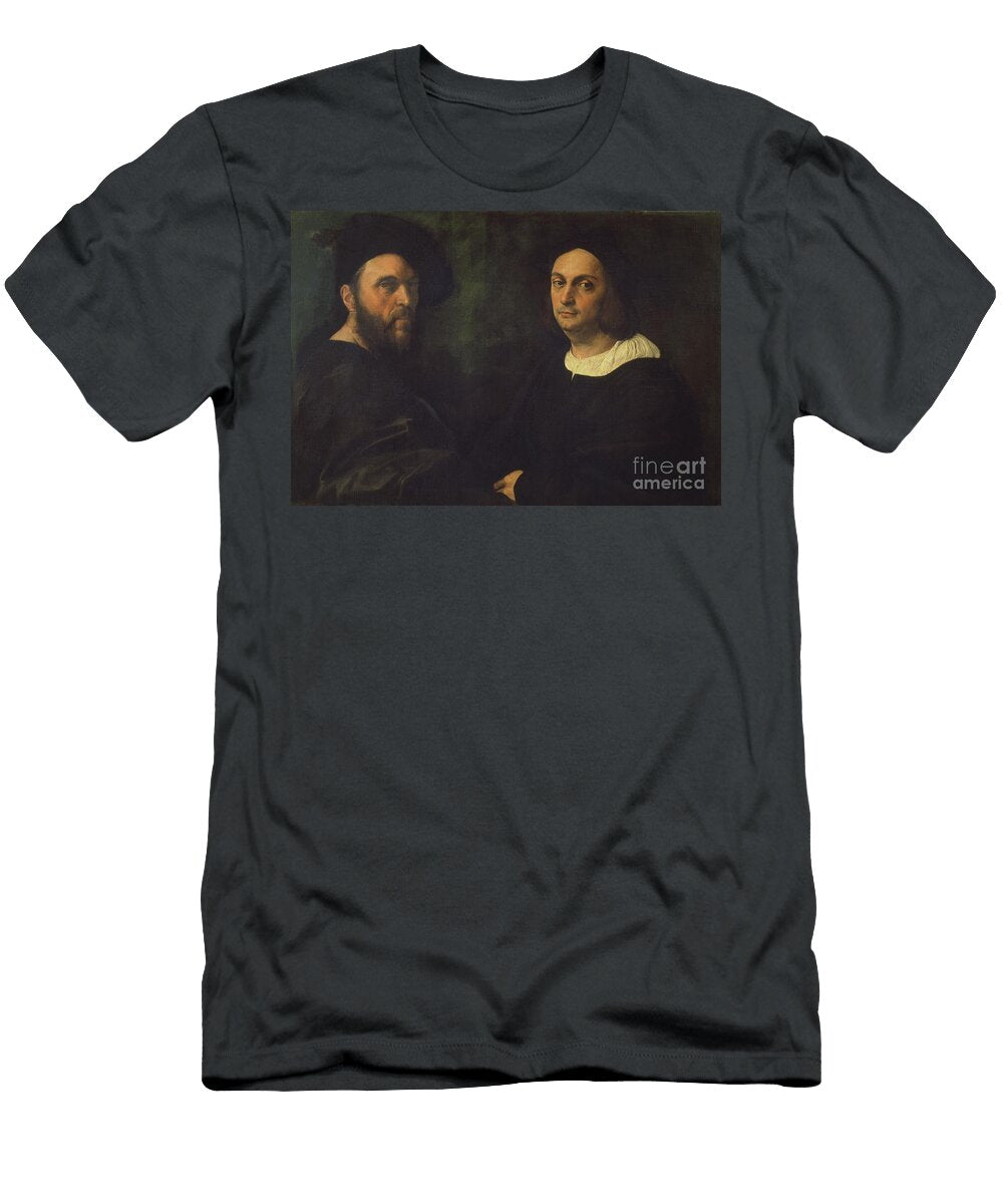 Double Portrait C1516 Sanzio of Urbino Raphael T-Shirt