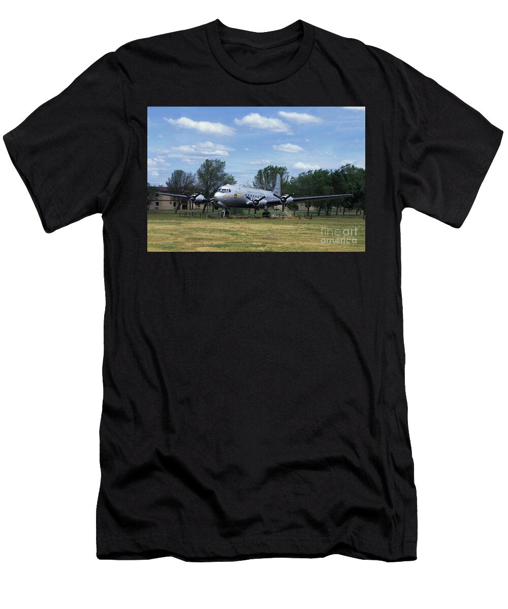 Douglas C 54 Skymaster Mats Transport Aircraft Wernher Krutein T-Shirt