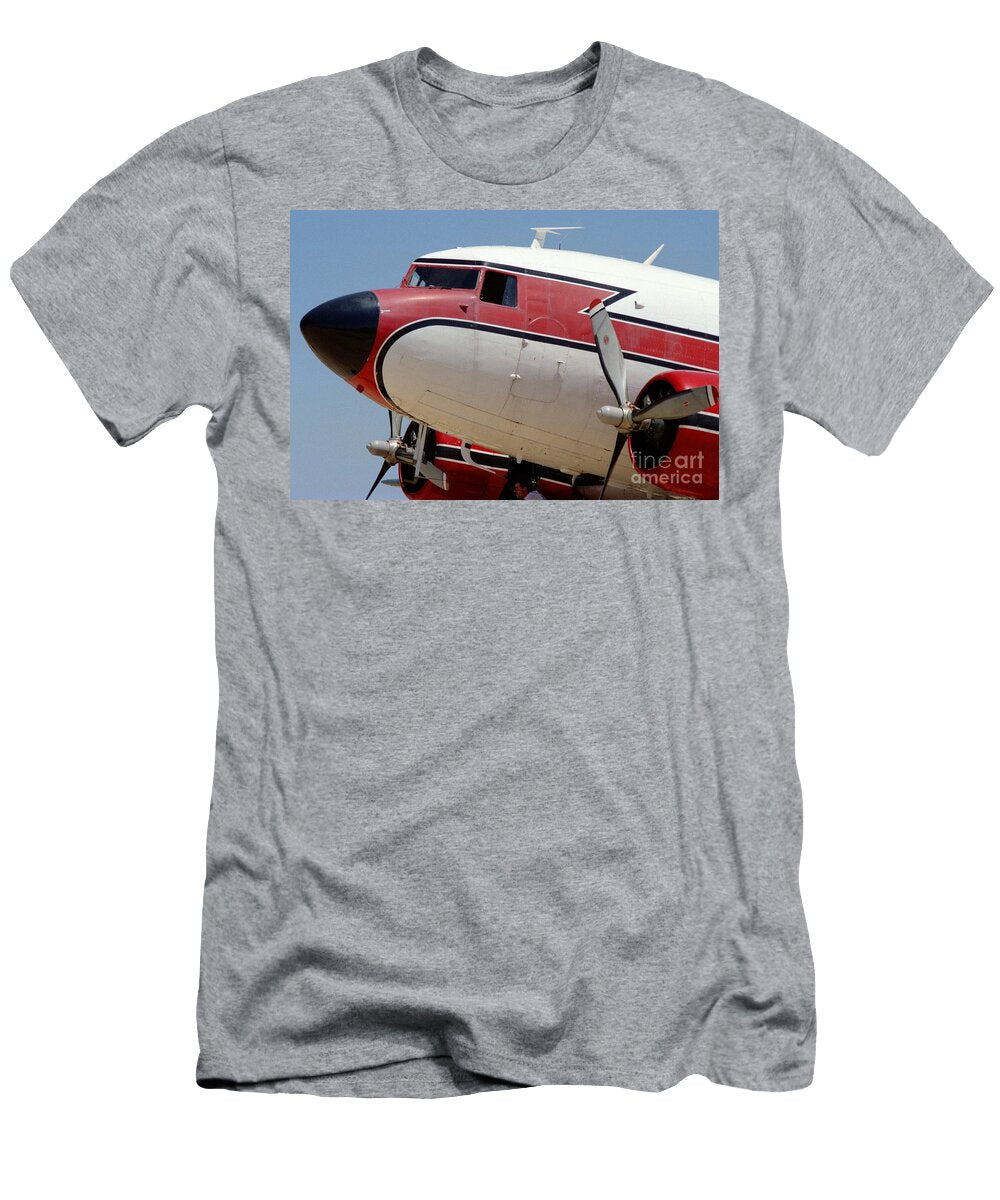 Douglas DC 3 in the Red Wernher Krutein T-Shirt