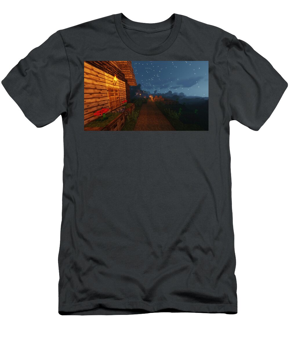 Down the Night Road Nick Schmucker T-Shirt