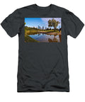 Downtown Houston Panorama From Buffalo Bayou Park Silvio Ligutti T-Shirt
