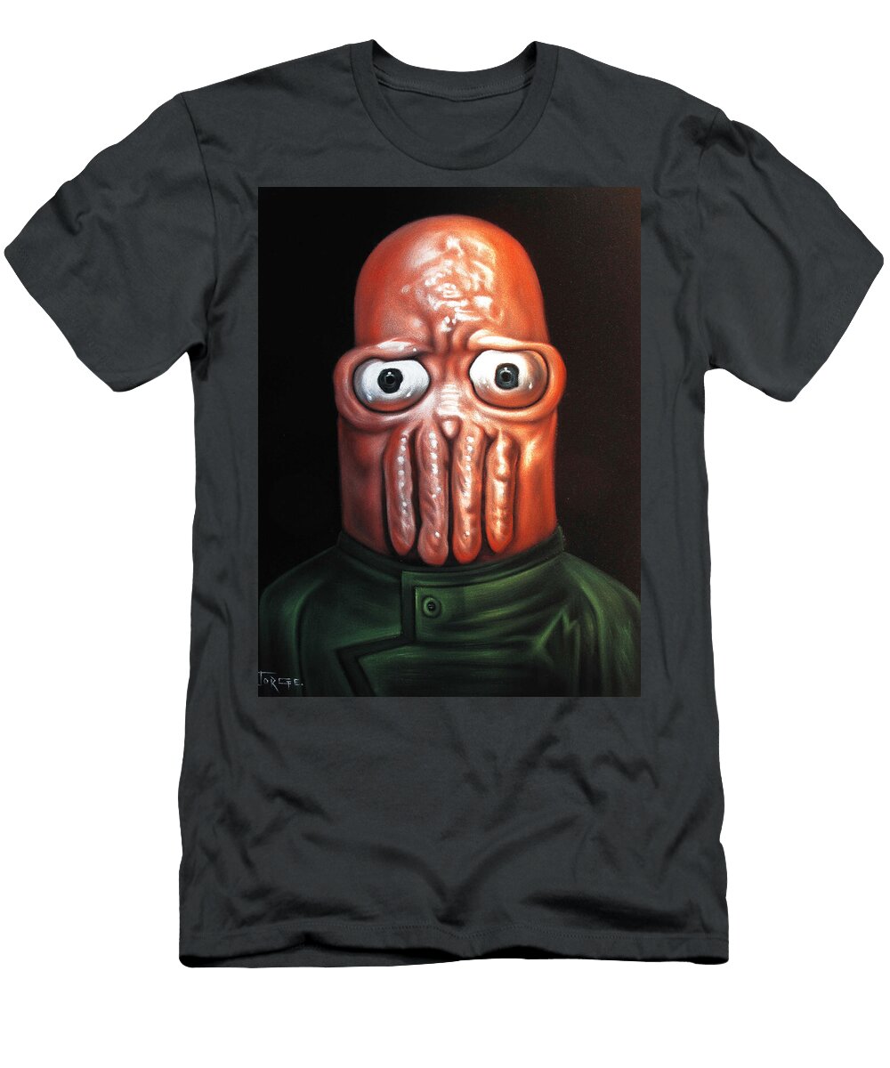 Dr Johnathan Alfred Zoidburg of Futurama Jorge Terrones T-Shirt
