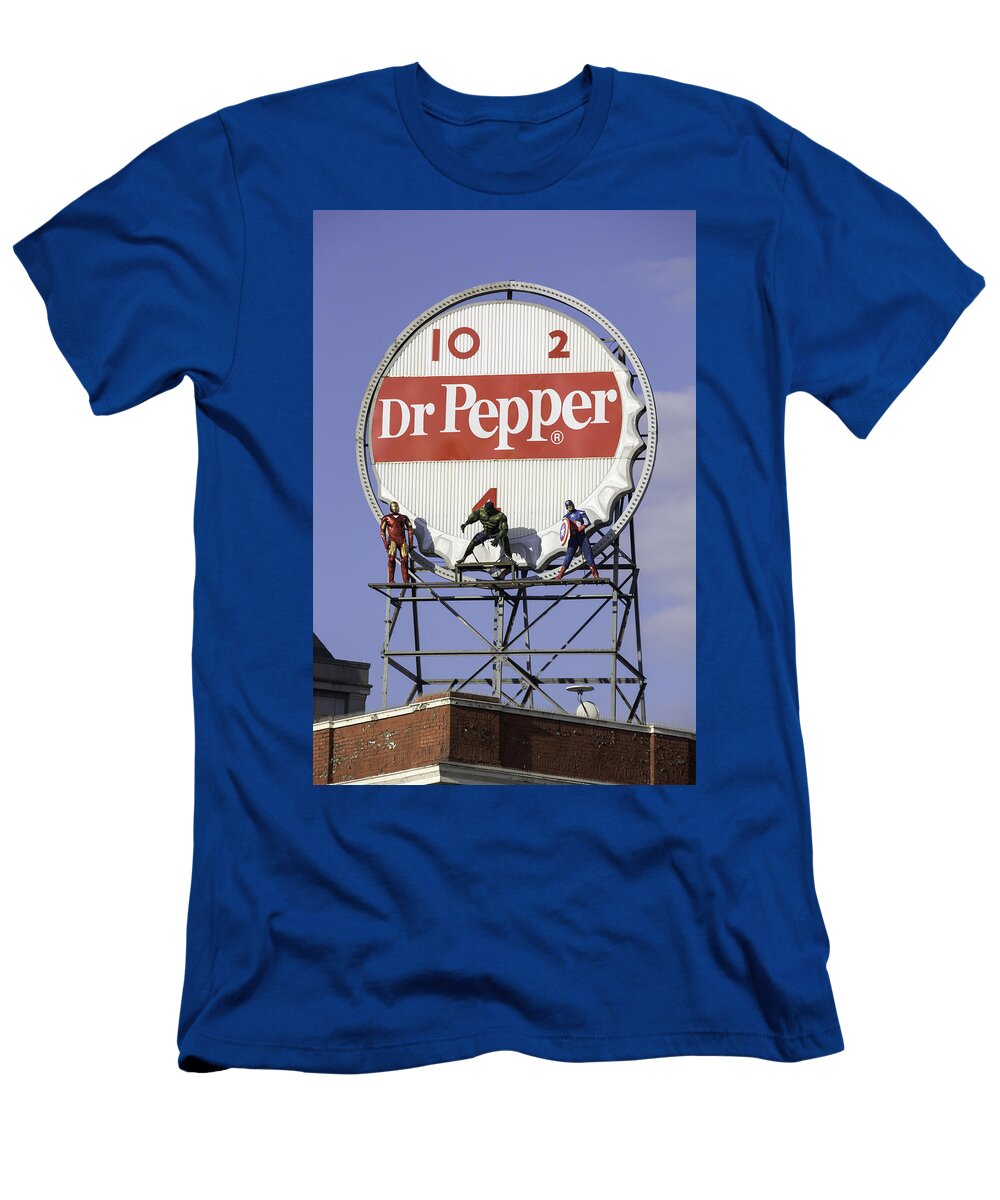 Dr Pepper and the Avengers Teresa Mucha T-Shirt