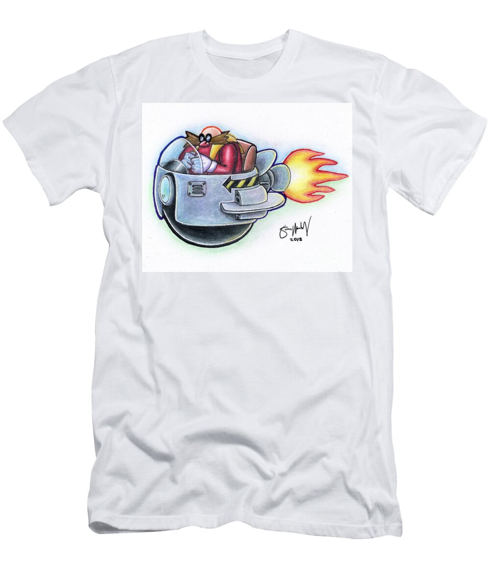 Dr Robotnik Simon Moulding T-Shirt