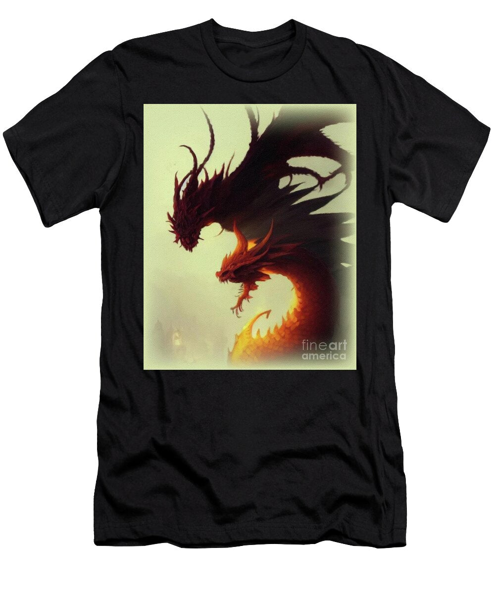 Dragon Battle Raphael Terra T-Shirt