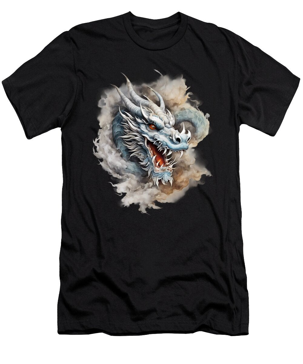 Dragon Breath Anime Girl Nft T-Shirt