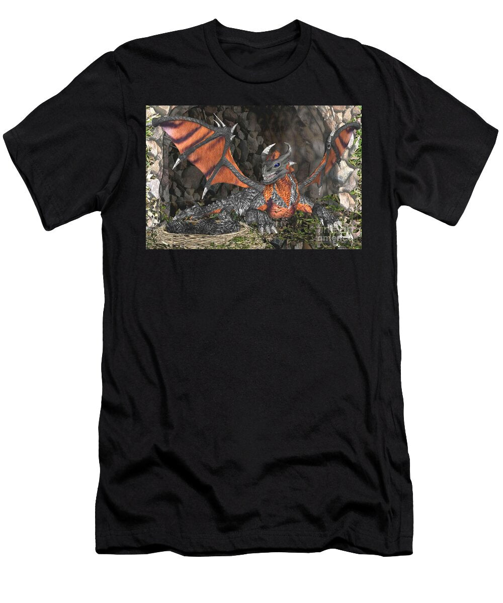Dragons Clutch Sheila Mcguire T-Shirt