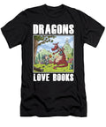 Dragons Love Books I Love Books Thomas Larch T-Shirt
