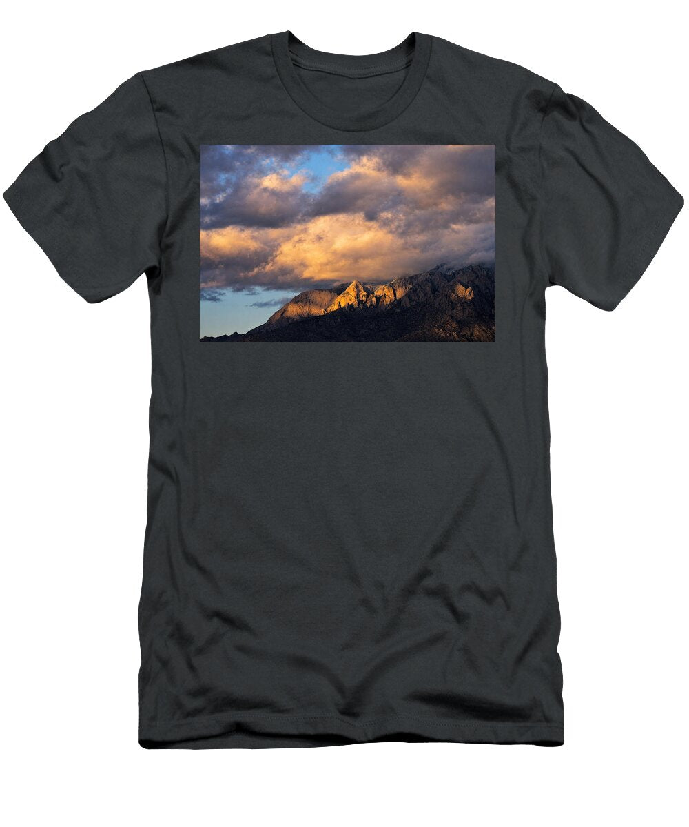 Dramatic Mountain Sunset Mario G Rivera T-Shirt