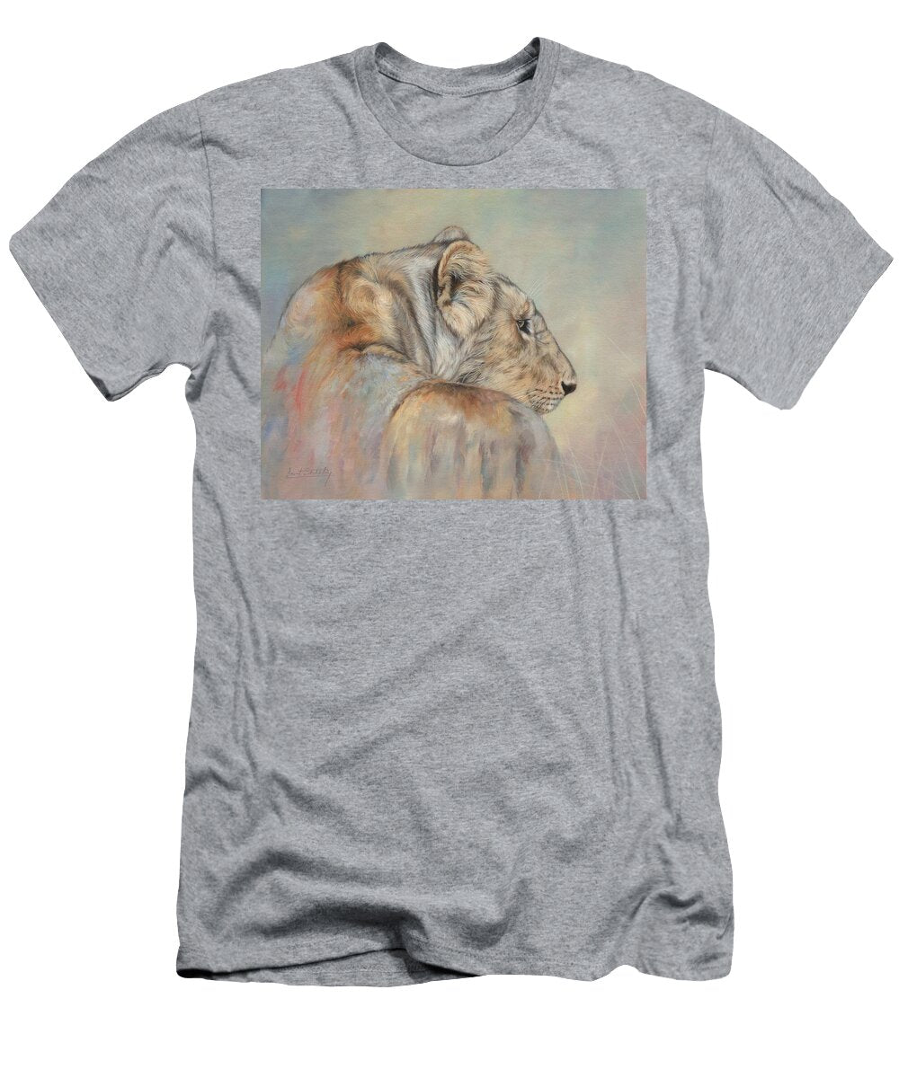 Dreamy Lioness David Stribbling T-Shirt