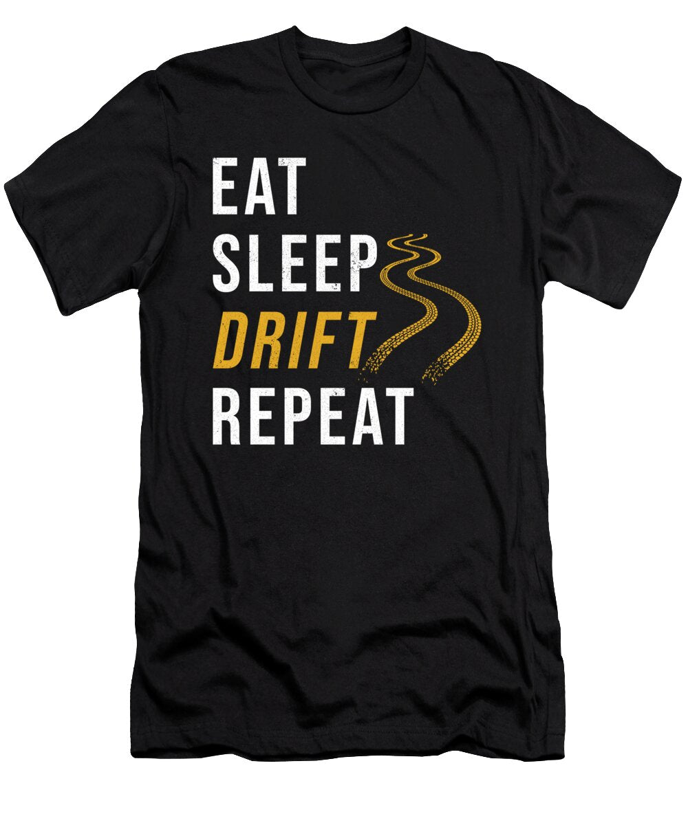 Drift Drift Car Car Fan Saying Manuel Schmucker T-Shirt