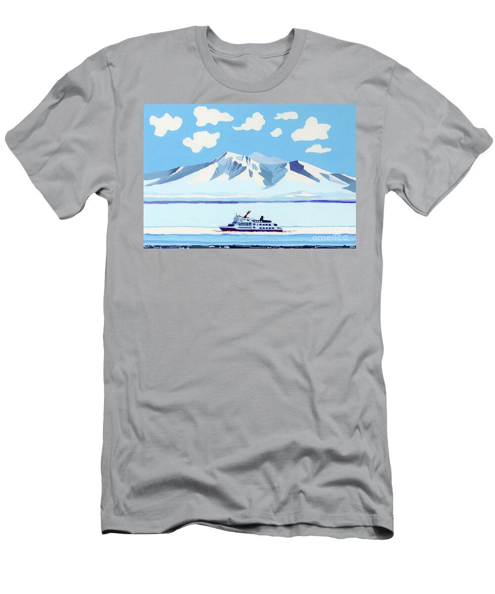 Drift Ice Ship Hiroyuki Izutsu T-Shirt