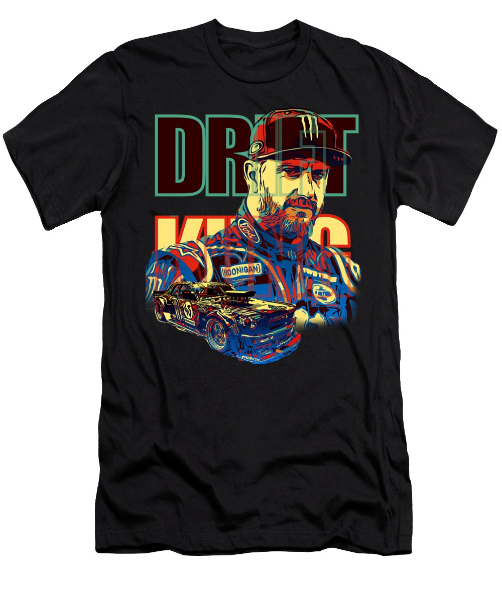 Drift King Aw Two Designs T-Shirt