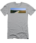 Drift Road Passing Through a Landscape Panoramic Images T-Shirt