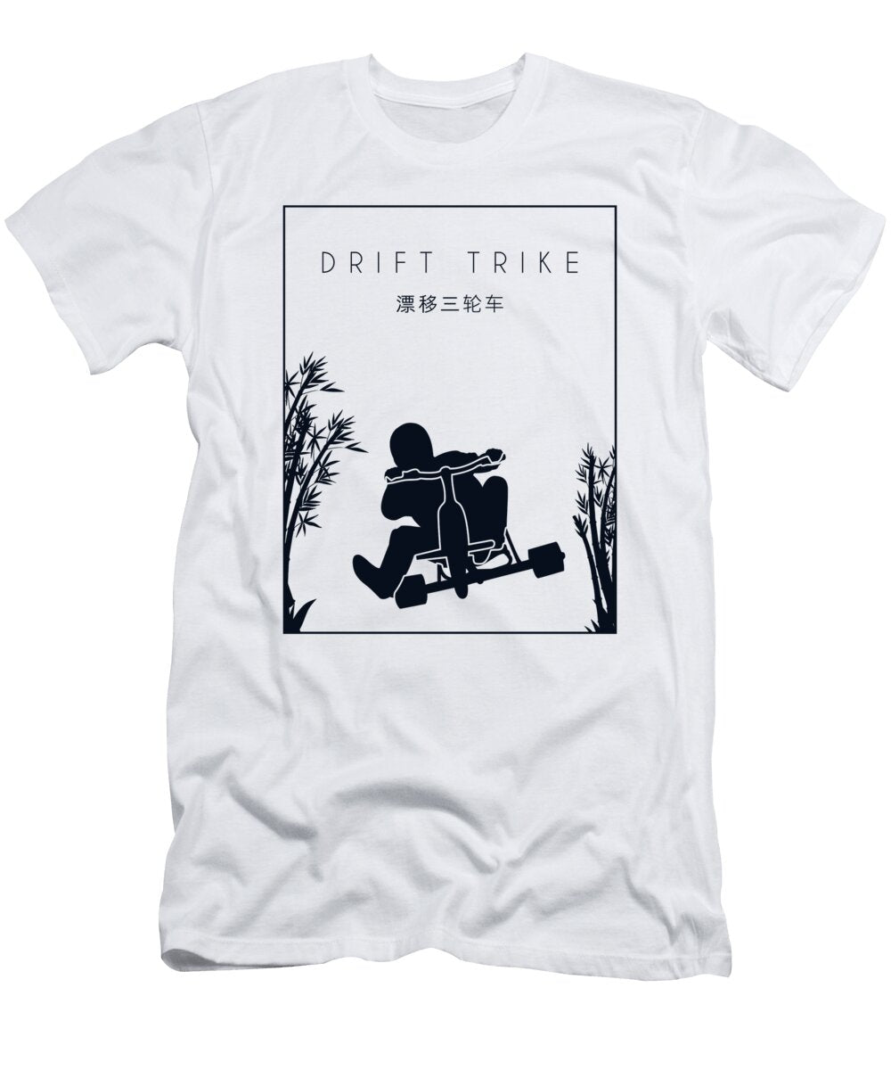 Drift Trike Chinese Hanzi Motorized Drifting Drift Trike Marco Rothe T-Shirt