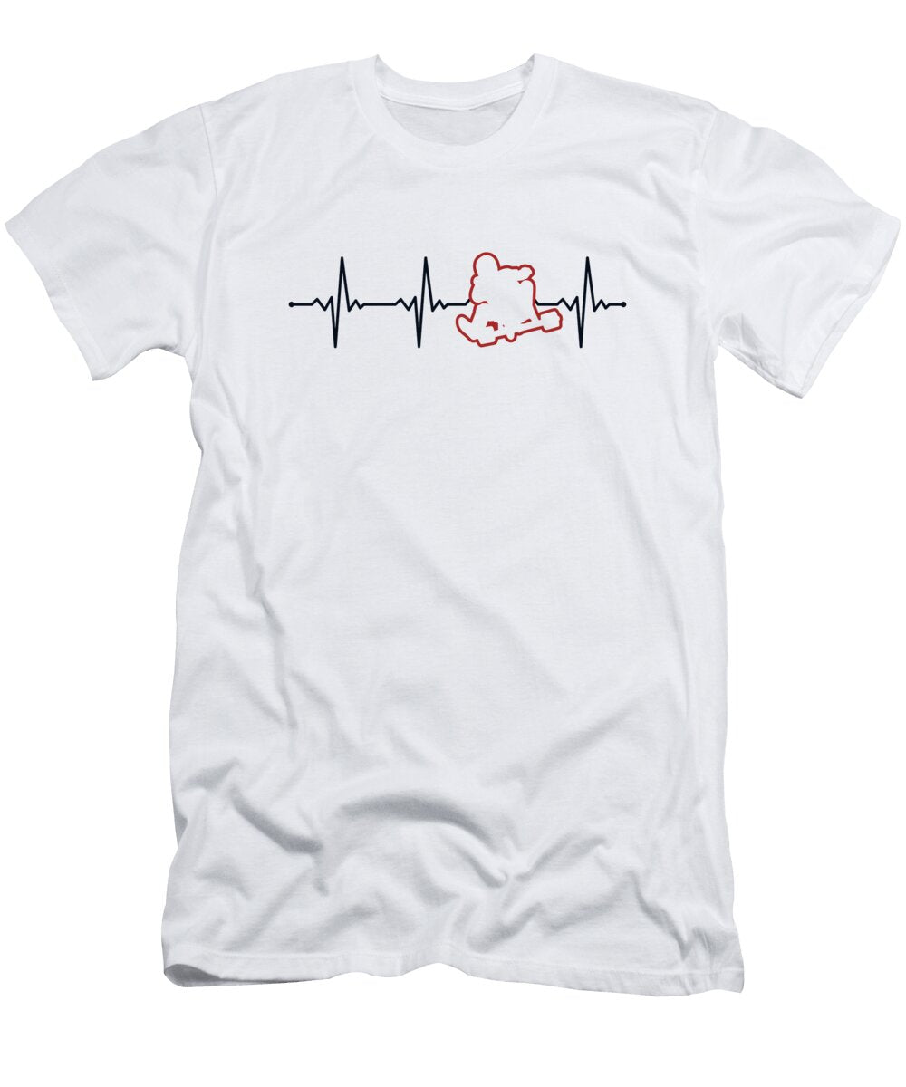 Drift Trike Heartbeat Drifting Tricycle Drift Trike Marco Rothe T-Shirt