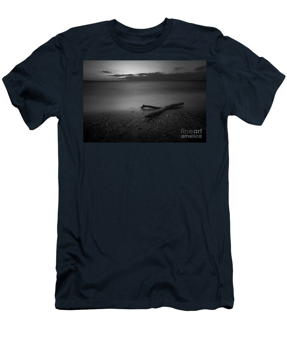 Drift Wood Sunset Bw Michael Ver Sprill T-Shirt