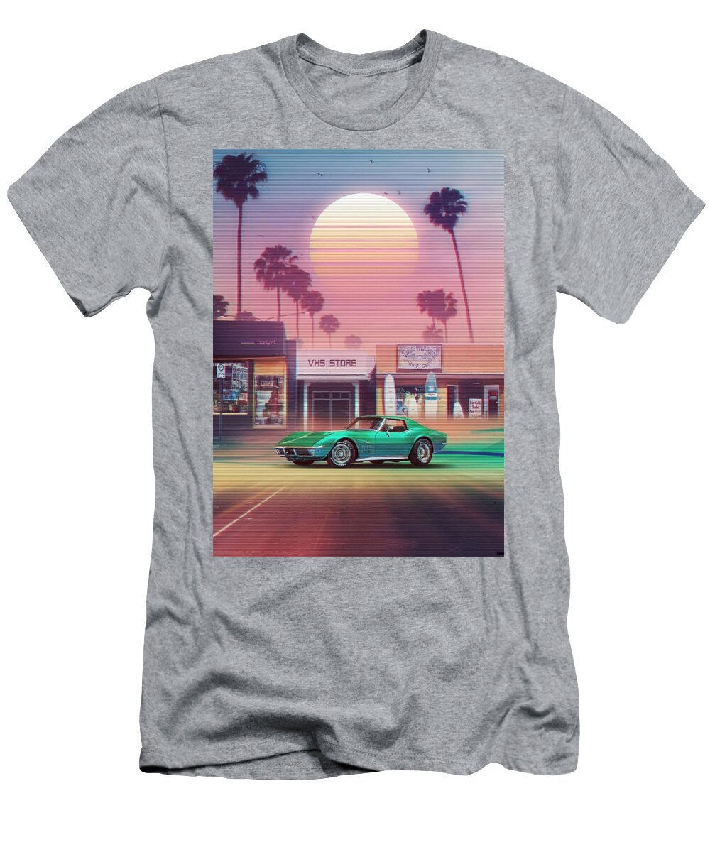 Drive on Sunset Chris Peth T-Shirt