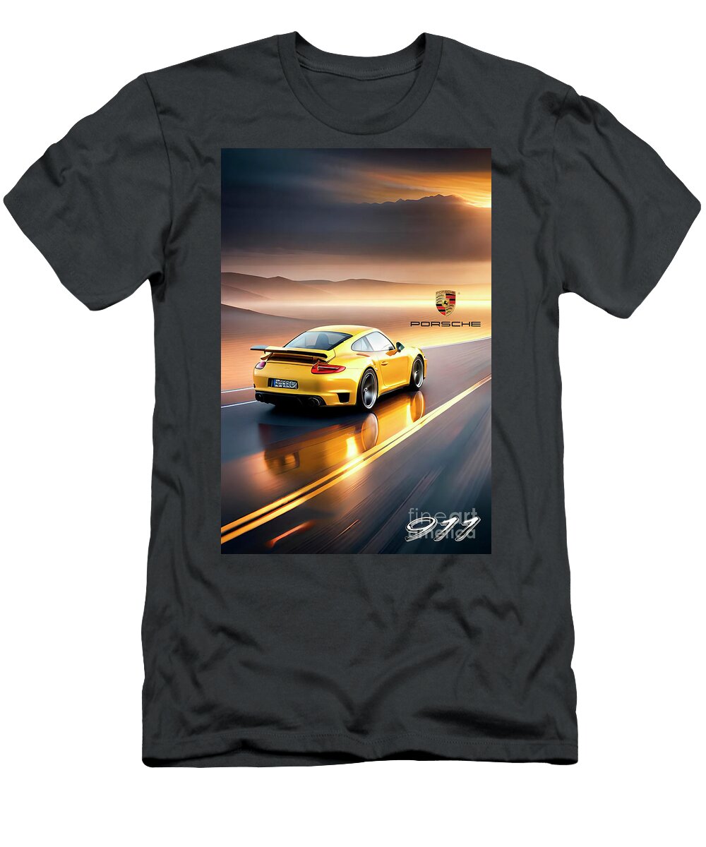 Driving Thru the Clouds Gabriel Cusmir T-Shirt