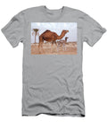 Dromedary Camel with Calf Douz Sahara Desert Louis Marie Preau Natureplcom T-Shirt