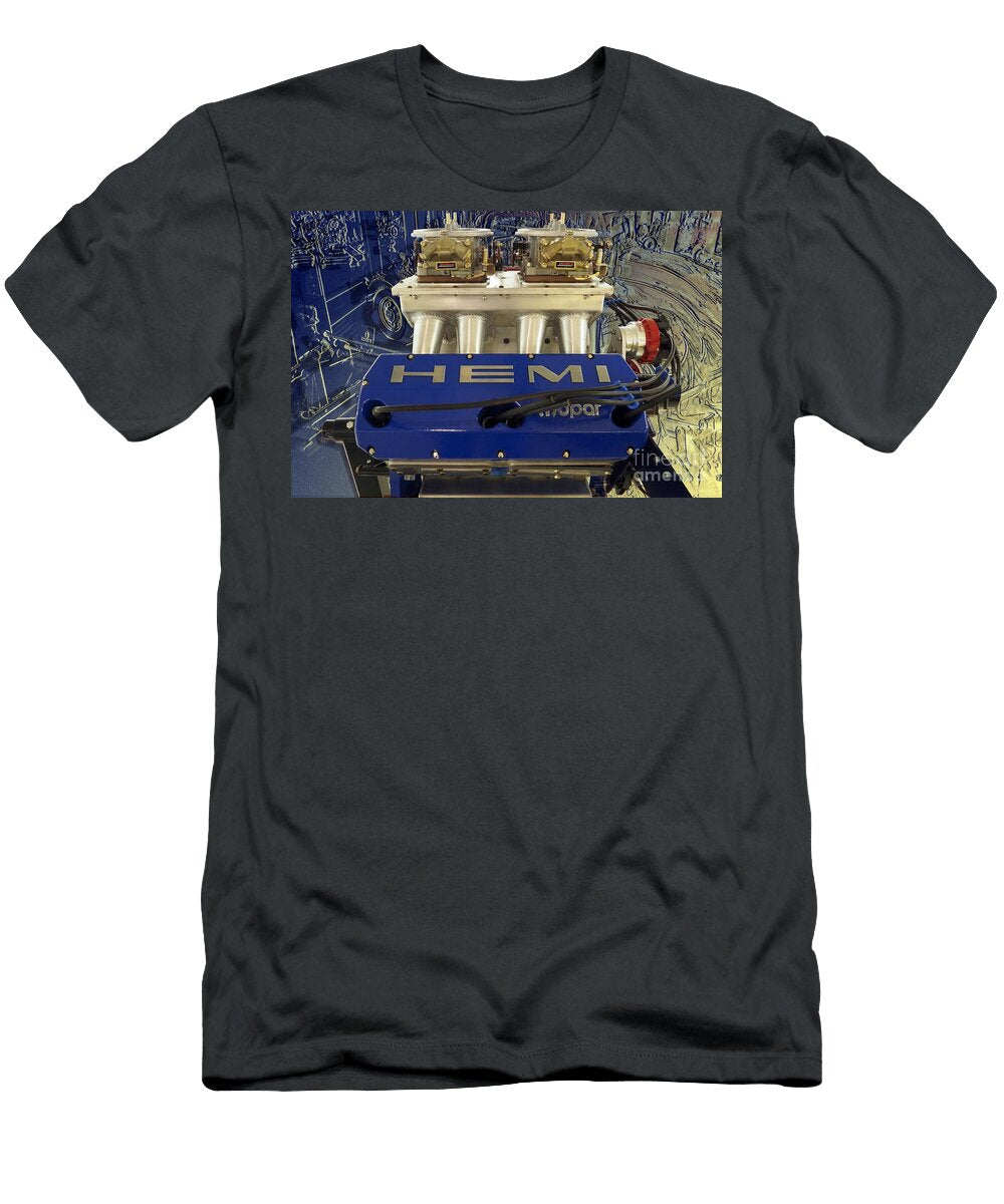 Dual Carb Hemi Anthony C Ellis T-Shirt