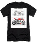 Ducati Panigale V4 Design Kevin Walker and Pixel Reverie T-Shirt