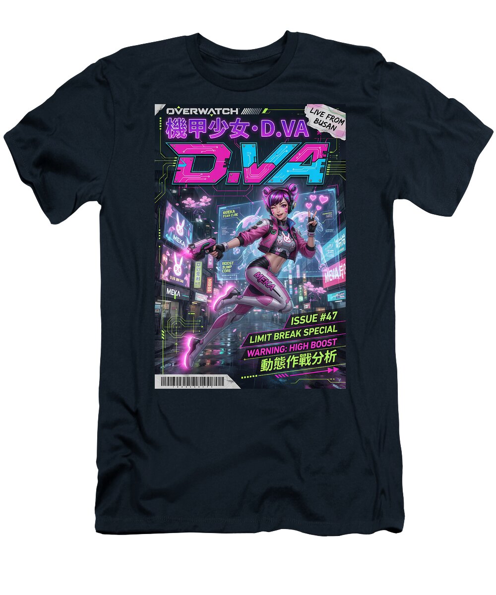 Dva Comic Cover Poster Tricky Woo T-Shirt