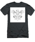 Eagle Clutching Two Pillars with with Spread Wings and Talons Drawing Aloysius Patrimonio T-Shirt
