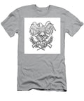 Eagle Skull Assault Rifle Drawing Aloysius Patrimonio T-Shirt