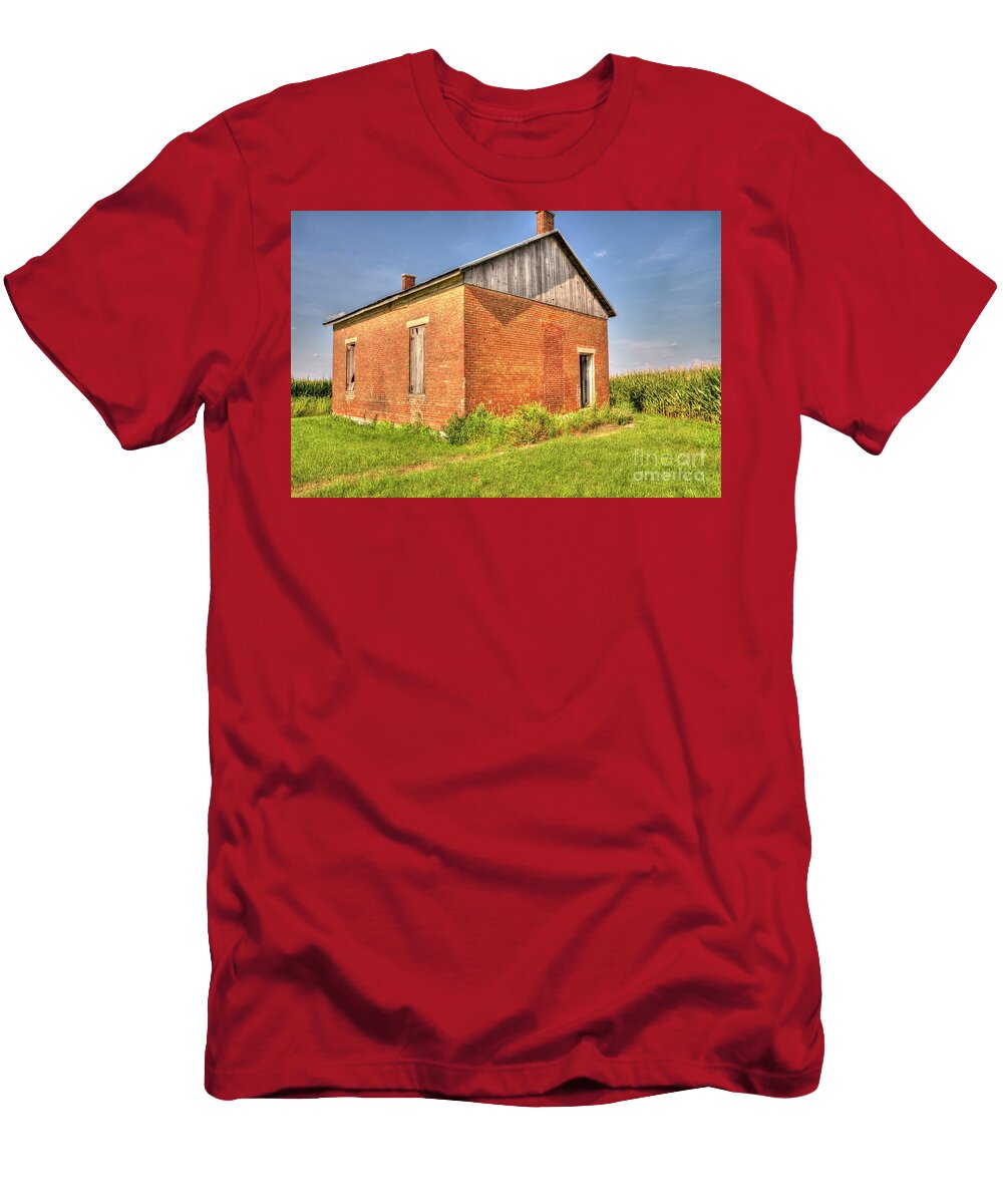 Early Hoosier Schoolhouse Paul Lindner T-Shirt
